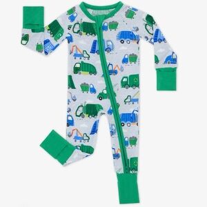 Little Sleepies Clean Up Crew Convertible Zippy